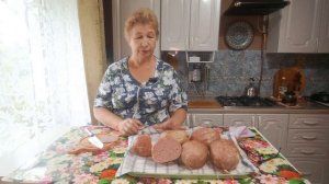 Мясные колобки и шпроты из щуки