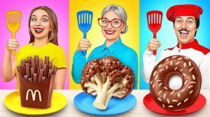 Кулинарный Челлендж# Я против Бабушки # Смешные Моменты