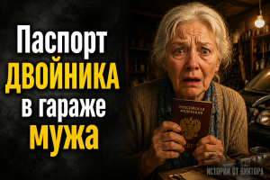 В гараже мужа я нашла чужой паспорт