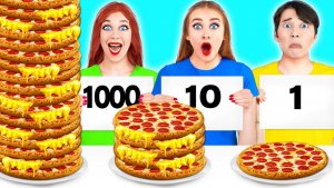 100 СЛОЕВ ЕДЫ ЧЕЛЛЕНДЖ