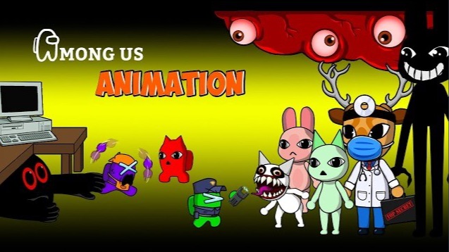 АМОНГ АС ПРОТИВ ANIMAL HOSPITAL - AMONG US FUNNY ANIMATION