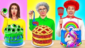 Кулинарный Челлендж# Я против Бабушки # Сумасшедшие Кулинарные Идеи