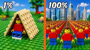 ТД ЛЕГО | Что случится если построить огромный город из LEGO