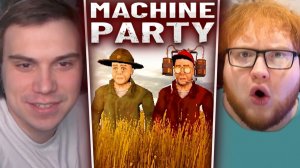 ГЛЕБ ИГРАЕТ в Machine Party (Хелин, Витя, Нарек) | Sasavot