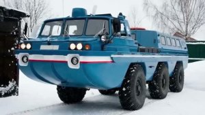 ЗИЛ-49061 «Синяя птица». Секретный вездеход, который спасал космонавтов.