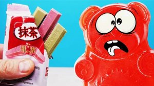 ЖУТКАЯ ЕДА ИЛИ 23 КИТАЙСКИЕ ВКУСНЯШКИ ДЛЯ ЖЕЛЕЙНОГО МЕДВЕДЯ ВАЛЕРЫ
