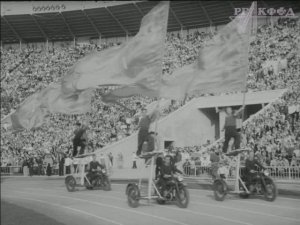 К/ж «Новости дня» (№ 31, 1956 г.), фрагмент.