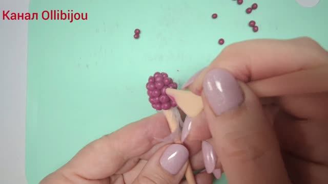 Не ешь это! Леплю сочную малину из запекаемой глины. МК. Мои находки.