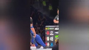 Кто тут курва, о**ел что ли так разговаривать? Уснёшь, с**а, завтра. Га**он.Поляк обозвал нашего спо