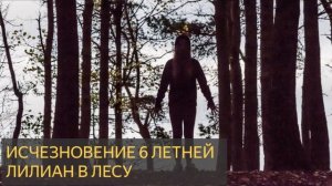 Исчезновение Лилиан (История исчезновения 411  Архив) (лес, ребёнок, параллельныймир, поиски)