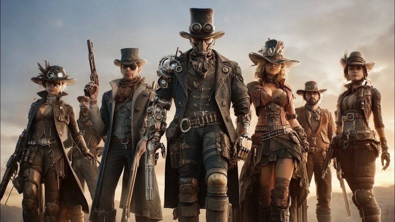 Dust & Steam   A Steampunk Western Cinematic Journey