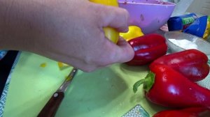 Оригинальный фаршированный перец