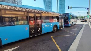 Автобус ЛиАЗ 6213 борт  193229 маршрут 010