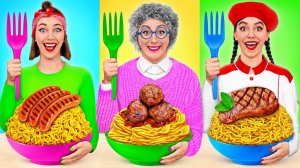Кулинарный Челлендж# Я против Бабушки # Смешные моменты от Multi DO Challenge