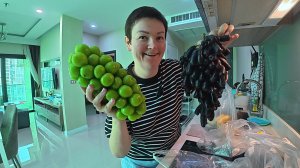 Распаковала ПОКУПКИ с рынка и НОВОГО МУЖА) Что купили, половину СОЖРАЛИ! Обновлённый ДЖОМТЬЕН! Влог