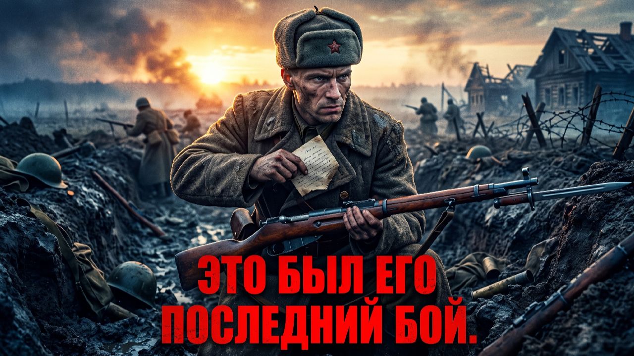 ШТРАФНИК ПОЛУЧИЛ ПИСЬМО ИЗ ЛАГЕРЯ. ПОСЛЕ ЭТОГО ОН ДОБРОВОЛЬНО ПОШЁЛ В САМУЮ ОПАСНУЮ АТАКУ