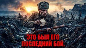 ШТРАФНИК ПОЛУЧИЛ ПИСЬМО ИЗ ЛАГЕРЯ. ПОСЛЕ ЭТОГО ОН ДОБРОВОЛЬНО ПОШЁЛ В САМУЮ ОПАСНУЮ АТАКУ