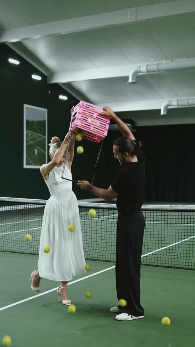 Любовь, которая бьет точно в цель 🎾🤍 Саша & Стефан 💍