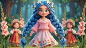 🌈МУЛЬТИК-ПЕСЕНКА🌺«ВОЛШЕБНЫЙ ЦВЕТОЧНЫЙ ХОРОВОД»!🌺🎶Развивающие песни и мультики для детей