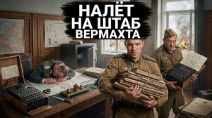 БЫВШИЙ НАЛЁТЧИК ПРЕДЛОЖИЛ ОГРАБИТЬ НЕМЕЦКИЙ ШТАБ. ГЕНЕРАЛ РЕШИЛ РИСКНУТЬ