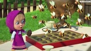 Маша и медведь, развивающие игры для детей.
