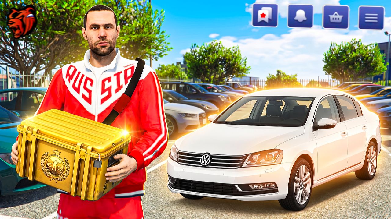 ВЫБИЛ ПАССАТ ИЗ АВТОКЕЙСА ! МЕНЯ ЧУТЬ НЕ ОБМАНУЛИ НА БЛЕК РАШЕ CRMP BLACK RUSSIA MOBILE