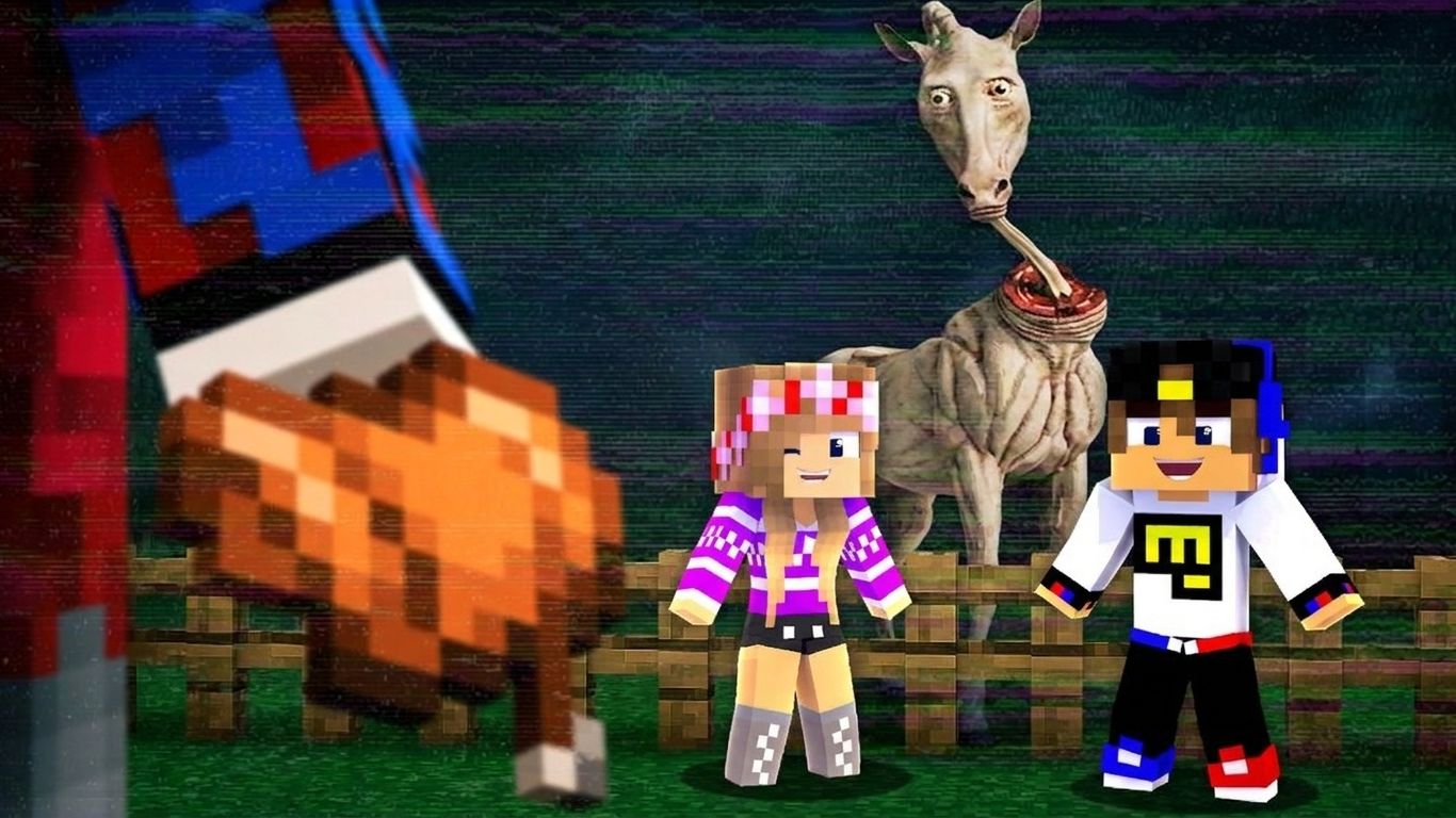 МОИ ДРОН снял ДЛИННАЯ ЛОШАДЬ в МАЙНКРАФТ НУБ И ПРО ЭВОЛЮЦИЯ ВИДЕО MINECRAFT Евгенбро