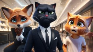 Высокомерная женщина обвиняет кота-подростка в мошенничестве, и это идеальный конец для не
