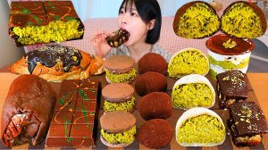 Мукбанг - шоколадные десерты - вариант о