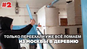Переезд в деревню. Четыре кота. Прощай Долгопрудный.