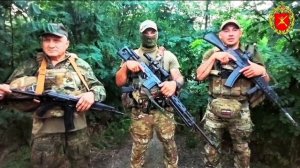 Поздравления с днем тыла от бойцов 123 Бригады «Самарканда»