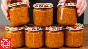 Этот соус РЕЛИШ на зиму — просто бомба! Обожаю такую заготовку! 🔥🌶️ Не пожалеете, берём и готовим!