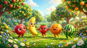 Живые фрукты, «Кто лучше танцует? 🍎🍓🍌