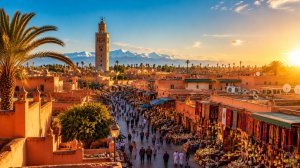 Марракеш, Марокко 🇲🇦 Прогулка по Красному городу у подножья Атласских гор | смотреть на Рутубе