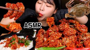 Мукбанг - морепродукты - морская подача