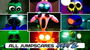 Banban Fungamis All Jumpscares, часть 2 (Укрытие Сурсура, Сад Банбана, Скворечник Боннера