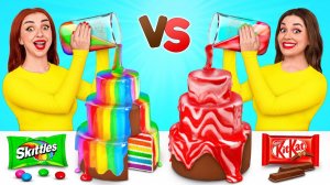 Укрась Торт Челлендж # Едим только сладости 24 часа от Multi DO Challenge