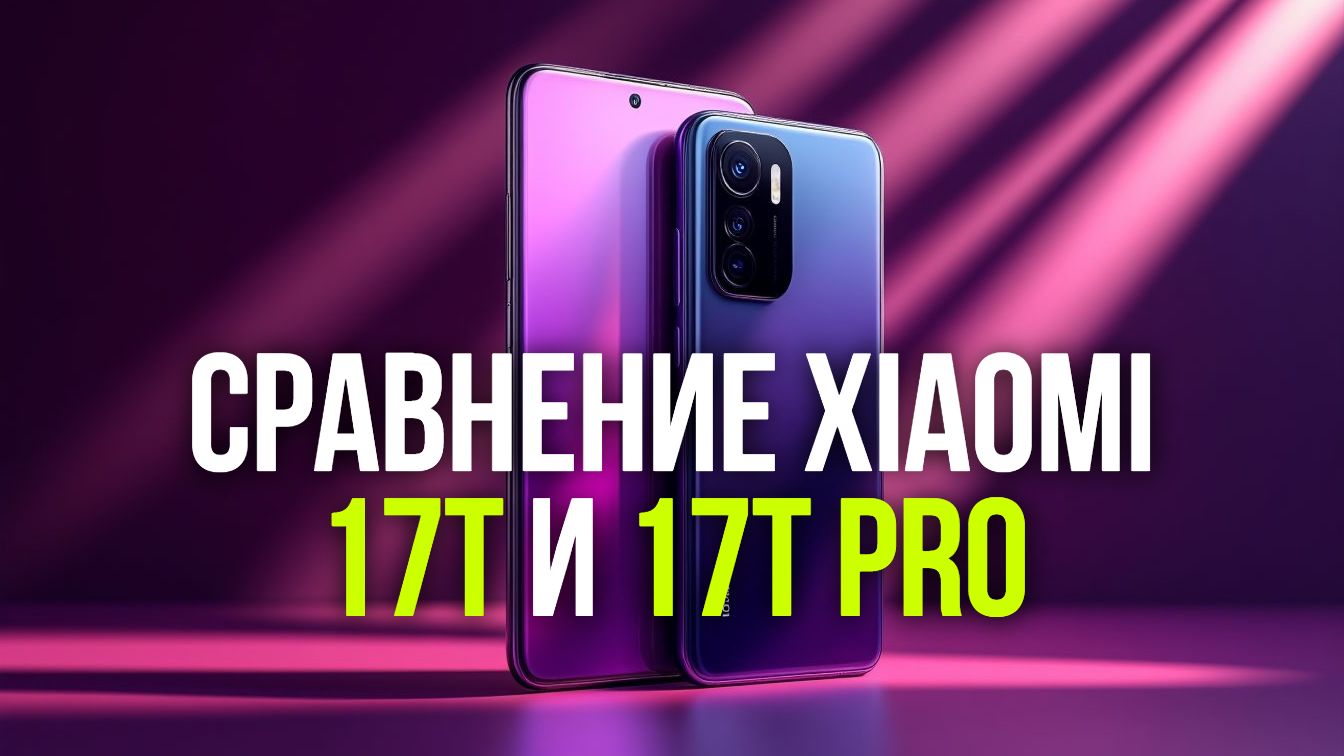 Сравнение Xiaomi 17T и 17T Pro: плюсы, минусы, выбор