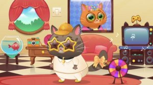 Крутой кот Bubbu#котик#кот