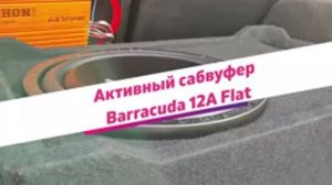Авто сабвуфер активный DL Audio Barracuda 12A Flat