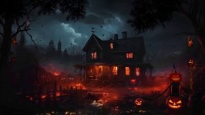 🏚 Атмосфера Хэллоуина в доме с привидениями жуткими звуками