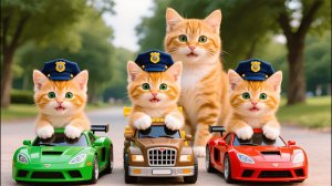 Мама-кошка подстригает шерсть на ферме и делает тигровую шапку для котят дома🐾🎩🐯