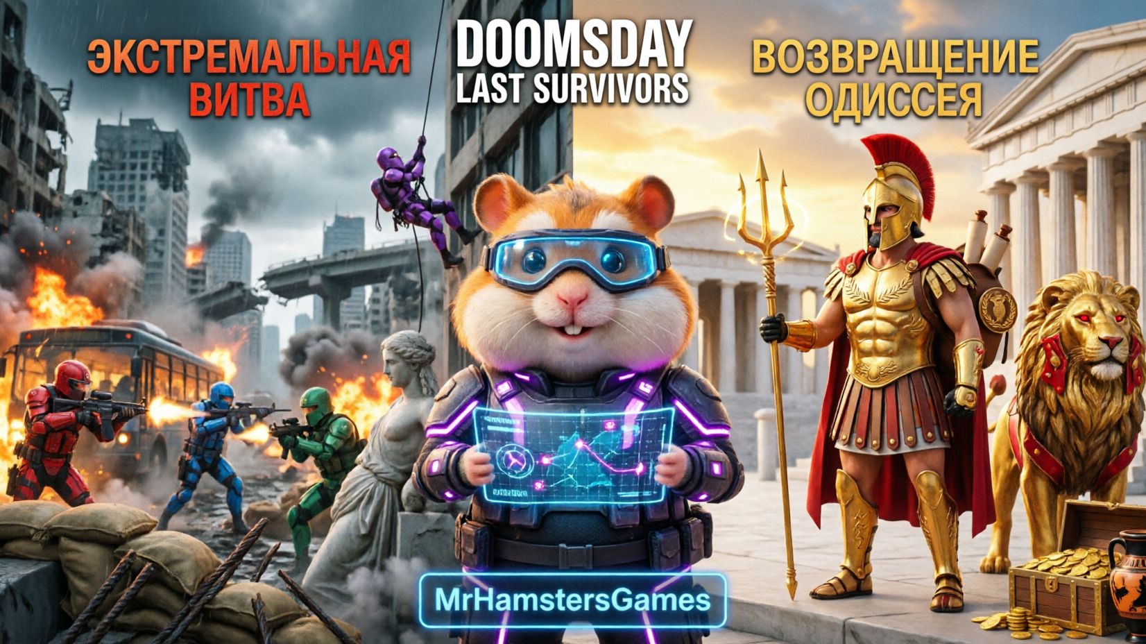 Экстремальная битва 22:00 МСК In Hitmans | Одиссея?! | Doomsday Last Survivors