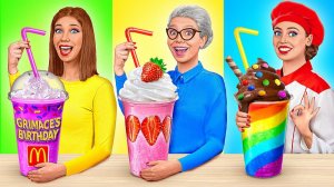 Кулинарный Челлендж# Я против Бабушки # Готовим Гримас Шейк с Multi DO Challenge