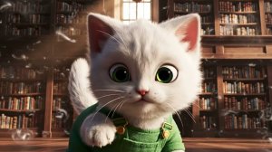 Милый котенок AI Agent - Funny Cat Moments 🐱💥 Эпическое мультяшное приключение с AI💥