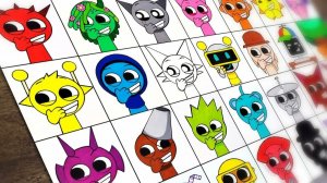 Рисуем Incredibox Sprunki Sinner Edition