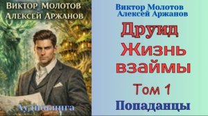 Аудиокниги, Попаданцы, Фэнтези – Друид. Жизнь взаймы. Том 1