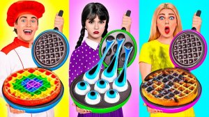 Кулинарный Челлендж# Уэнсдей Против Бабушки # Удивительные Кулинарные Лайфхаки от TeenDO Challe