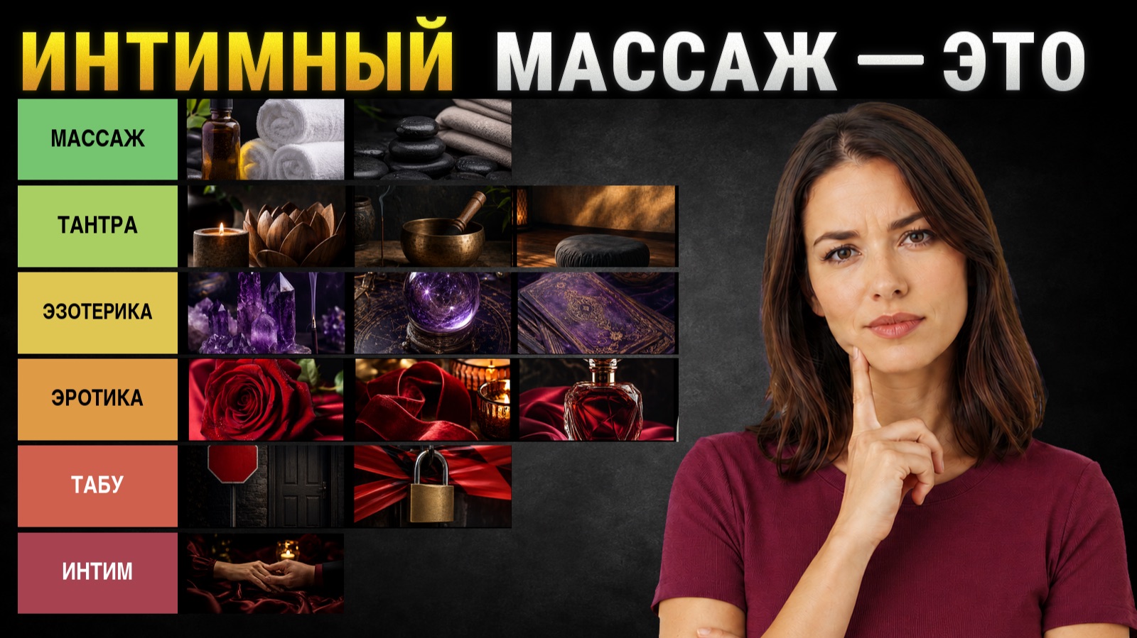КАКИМ бывает ИНТИМНЫЙ массаж для женщин? Виды ЙОНИ массажа