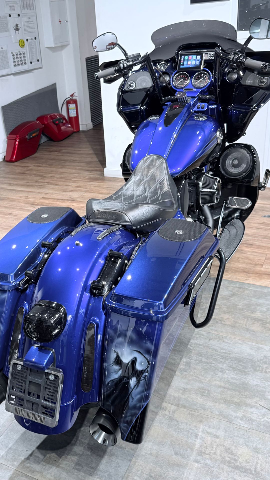 + 2012 HD CVO Road Glide Ultra 110 Dark Warrior (VIN 5HD***1744)